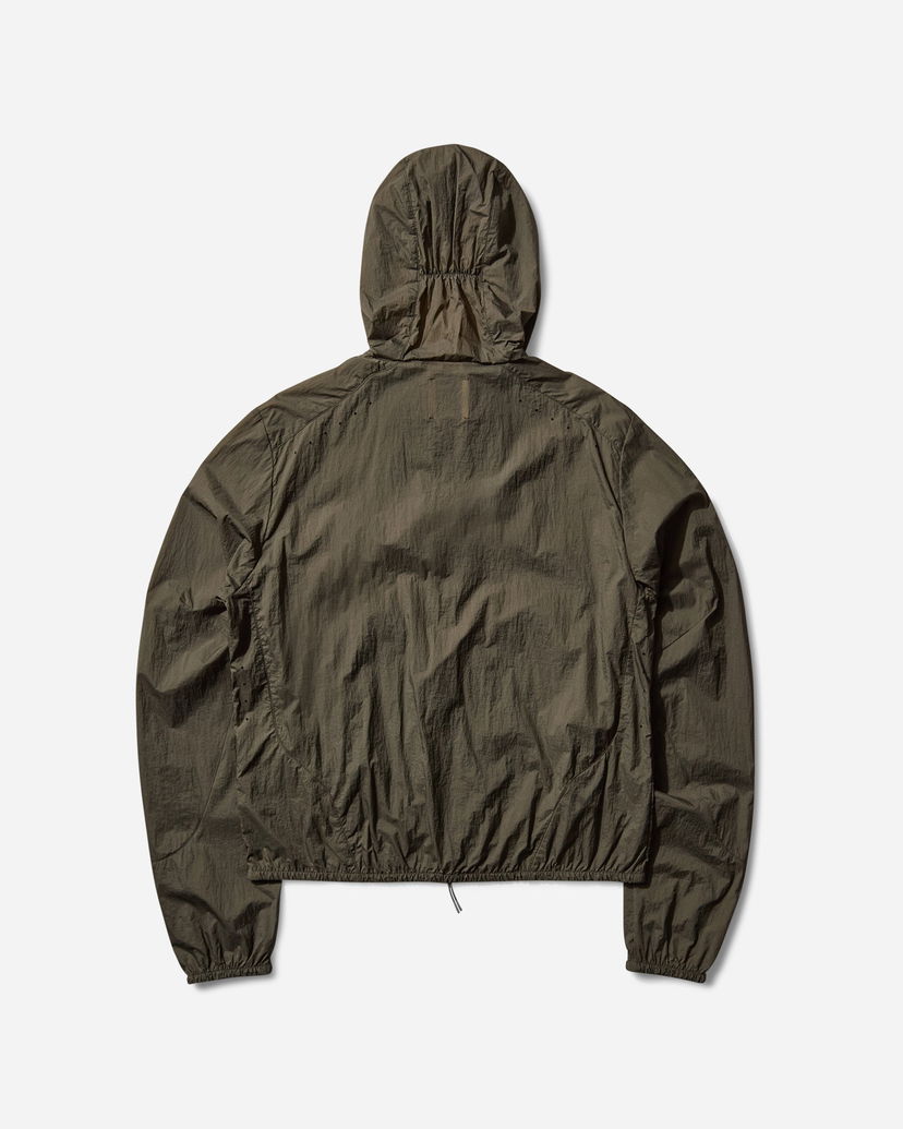 Ветровка ROA Gly See Through Windbreaker Зелено | RBWW044FA22 GRN0012