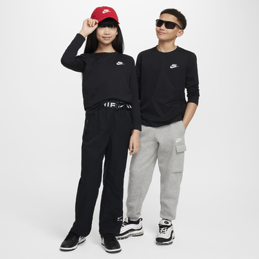 Тениска Nike Nike Sportswear Long Sleeve T-Shirt Черно | FZ4946-010, 4