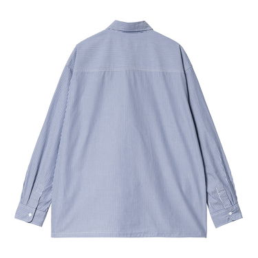 Риза Carhartt WIP L/S Asher Shirt Синьо | A241009_01_XX, 1