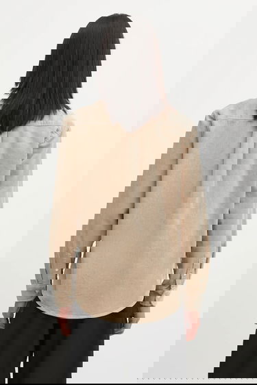 Риза Carhartt WIP Madison Corduroy Long-Sleeve Regular Button-Down Shirt Бежово | I029958.0FGXX, 2