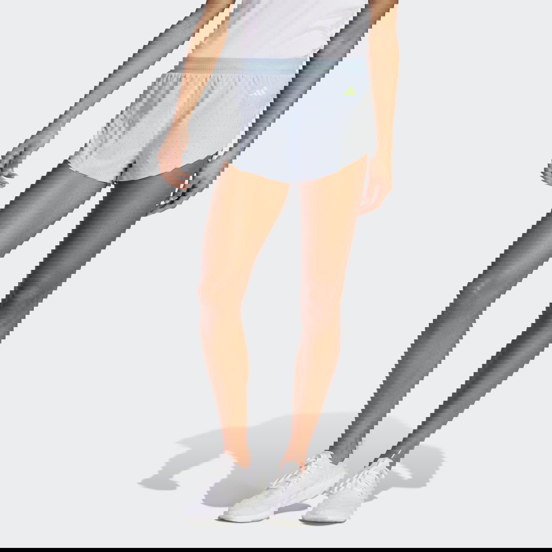 Къси панталони adidas Performance Adizero Running Split Shorts Тюркоазено | IK4368, 1