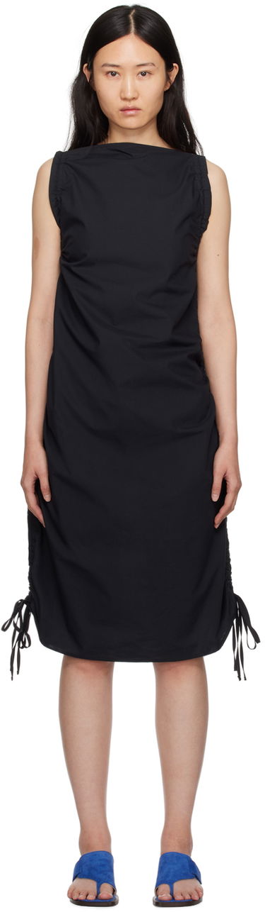 Pокля Baserange Baserange Pictorial Midi Dress Черно | DRPS-CO-SP24, 0
