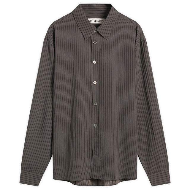 Our Legacy Beyond Striped Ceremony Viscose Shirt
