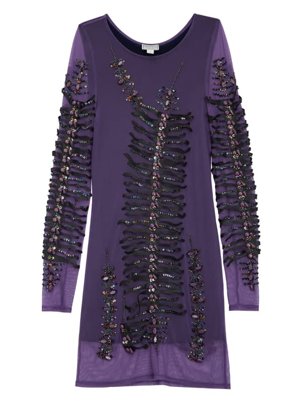 Pокля GUESS Mesh Dress Лилаво | W2BK00KBB60, 0
