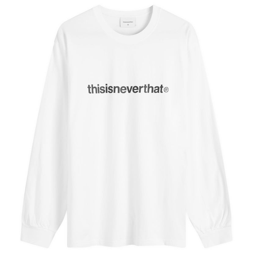 Тениска thisisneverthat T-Logo Long Sleeve T-Shirt Бяло | TN243TTSLT02-WHT