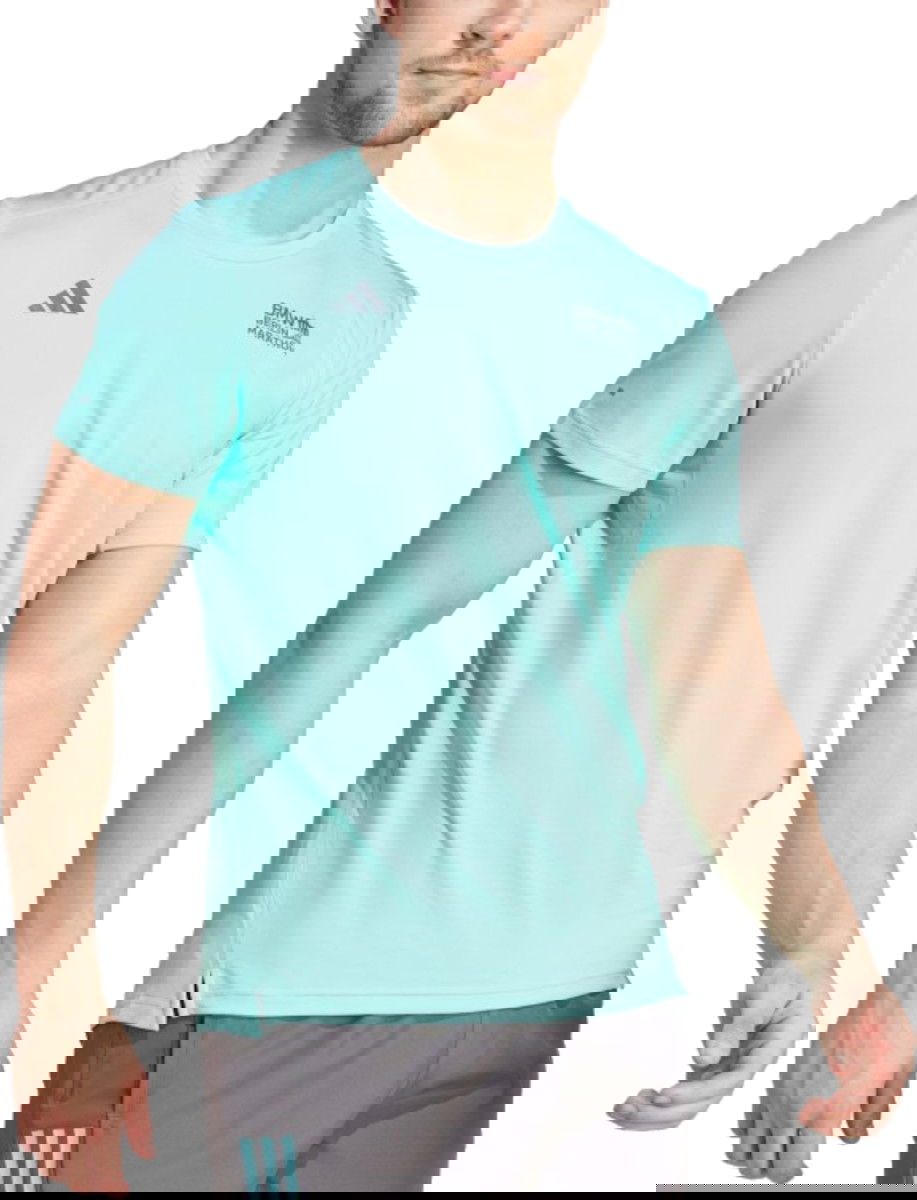 Тениска adidas Originals BMW Berlin Marathon 2023 Legends Tee Тюркоазено | in1338, 0