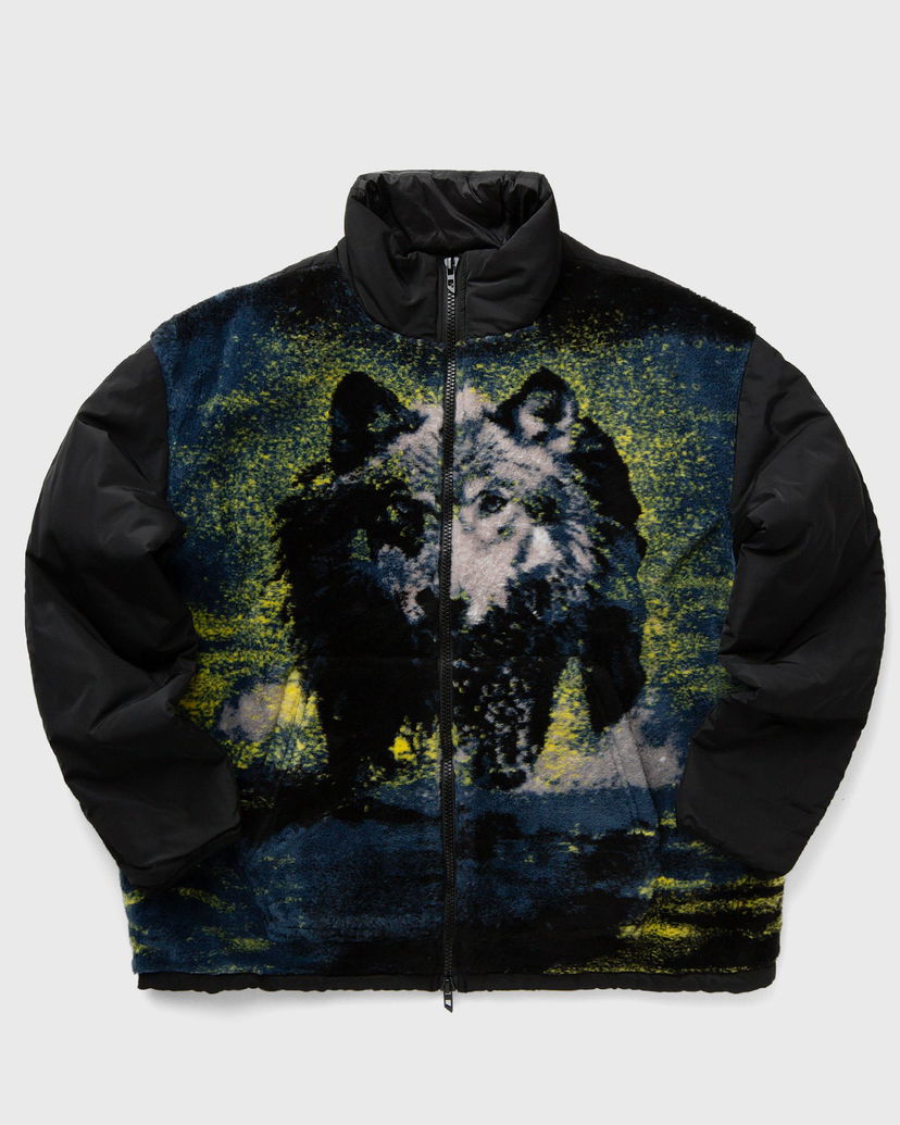 Суитчър Diesel S-BERTO-TEDD Wolf Print Zip-Up Sweatshirt Черно | A14155-0LIBU-9XX