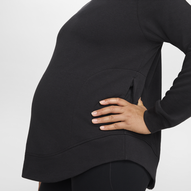 Суитчър Nike Sweatshirt French Terry Черно | FZ0452-010, 4