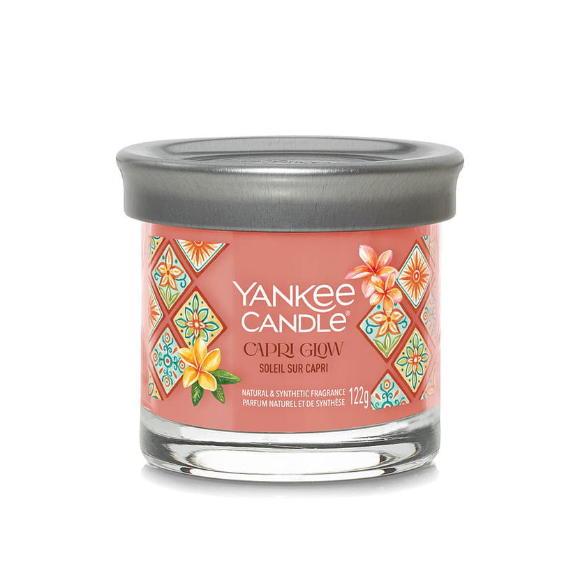 Свещи Yankee Candle Signature Tumbler Small Capri Glow 122g Розово | 43126