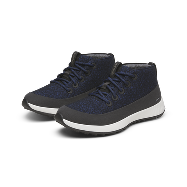 Кецове и обувки Allbirds Wool Runner NZ Mid Waterproof, Non-Slip Синьо | A12026M, 4