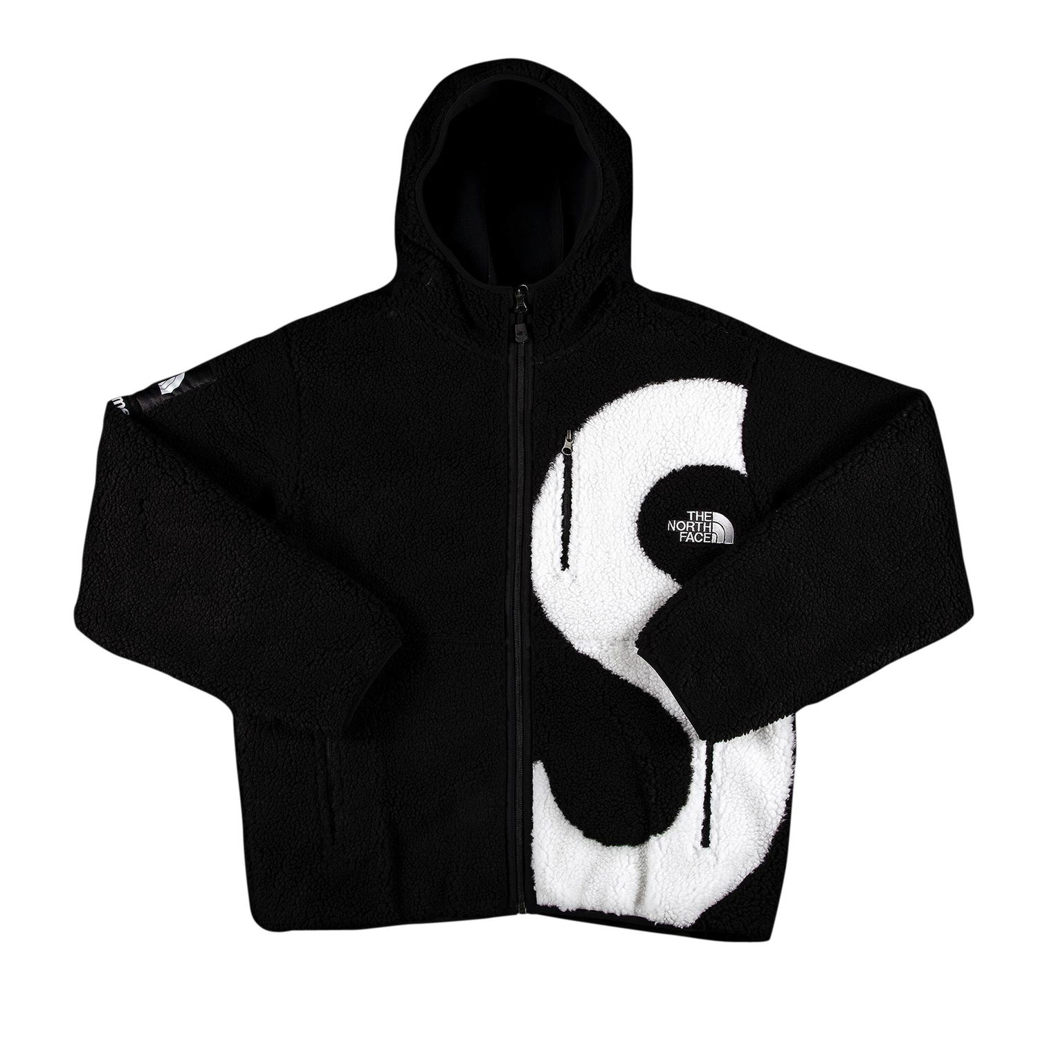 Яке Supreme The North Face x S Logo Hooded Fleece Jacket Черно | FW20J24 BLACK, 1