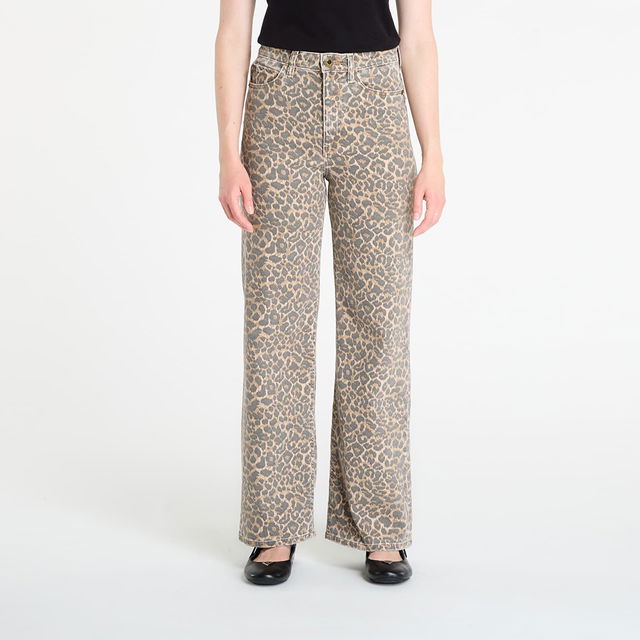 Pants Wide Leg Brown