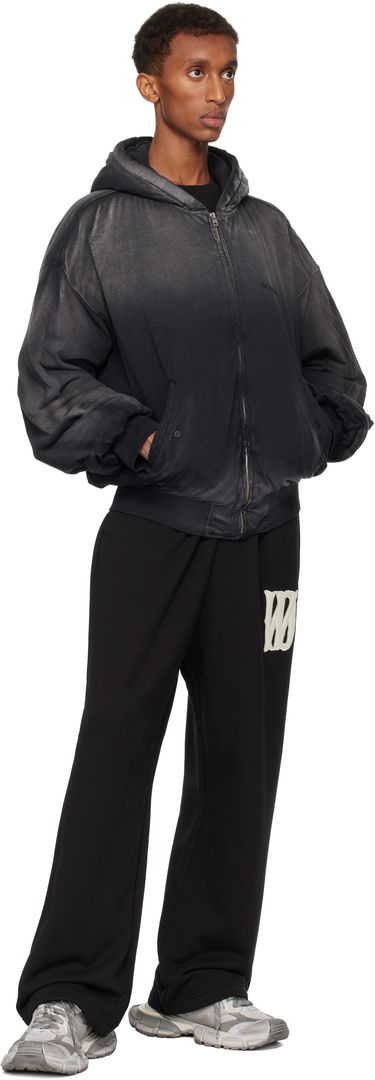 Яке бомбър We11done We11done Bomber Zip-Up Hoodie Черно | WD-TJ3-24-836-U-BK, 3