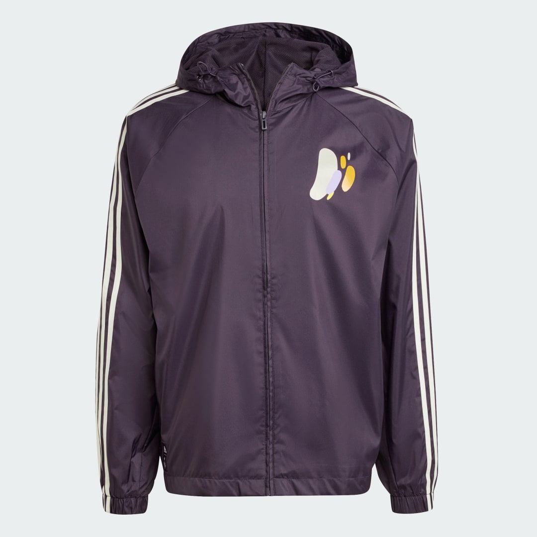 Ветровка adidas Performance Real Madrid Windbreaker Лилаво | IT3771, 1