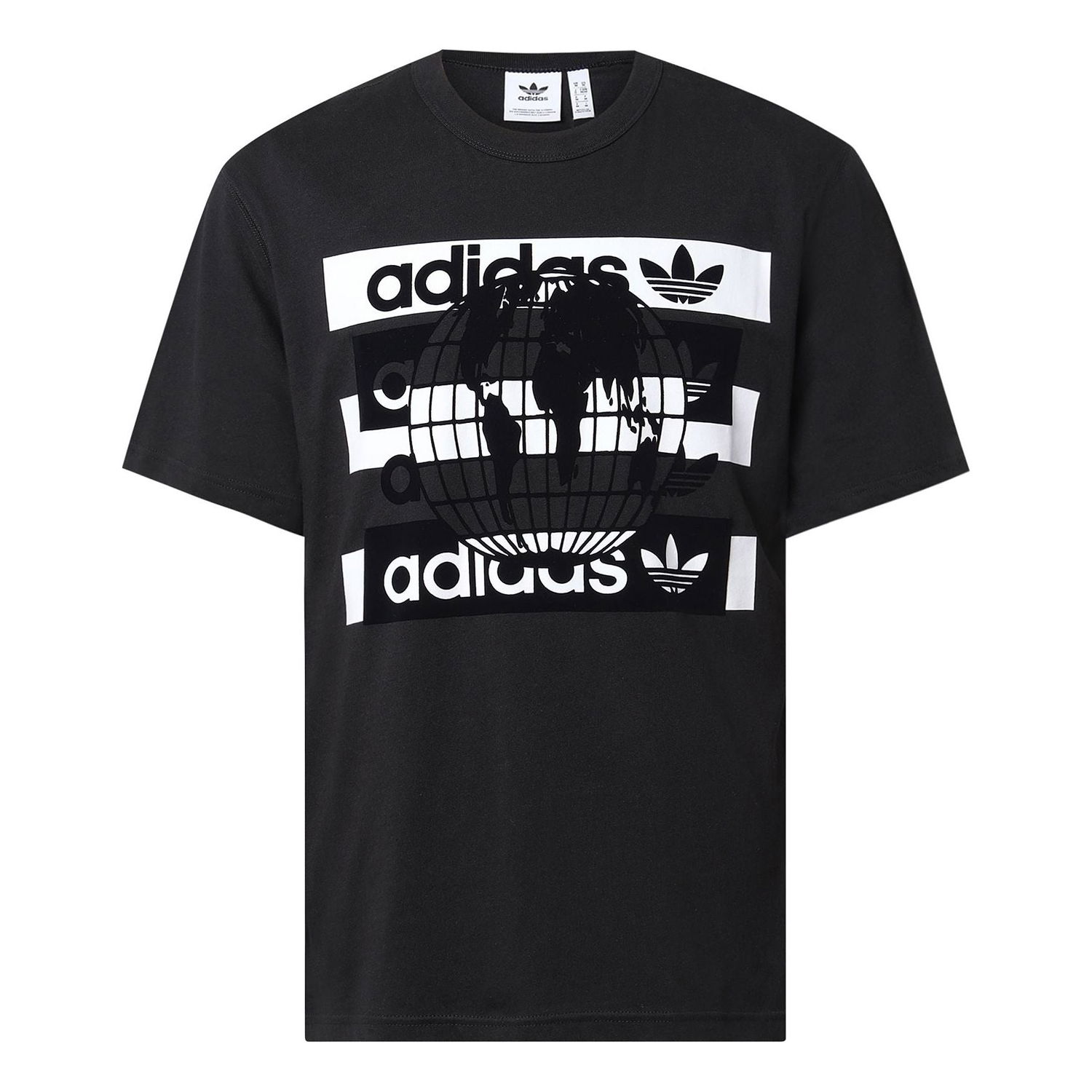 Тениска adidas Originals Originals Logo Graphic Short Sleeve T-Shirt Черно | FM2253, 0