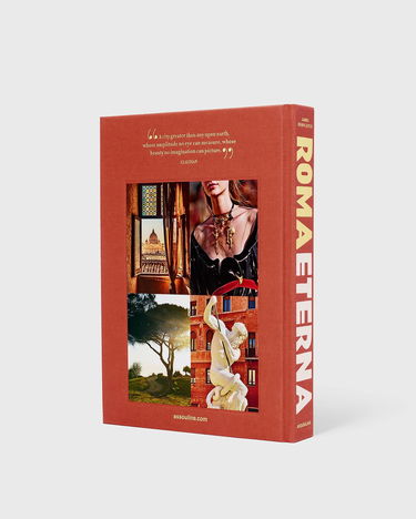 Книга и списание ASSOULINE Roma Eterna Book by Assouline Червено | 9781649804525, 2