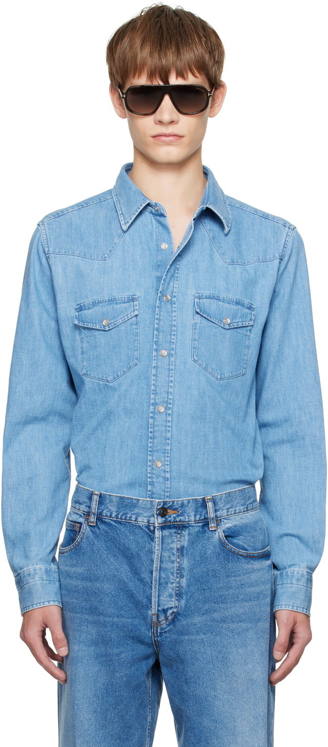 TOM FORD Western Denim Shirt