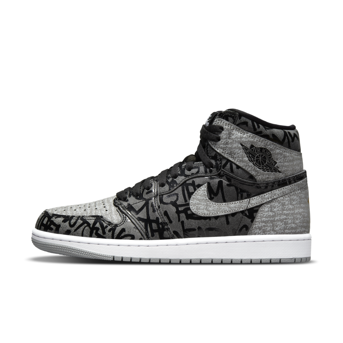 Кецове и обувки Jordan Air Jordan 1 High OG "Rebellionaire" Черно | 555088-036, 0