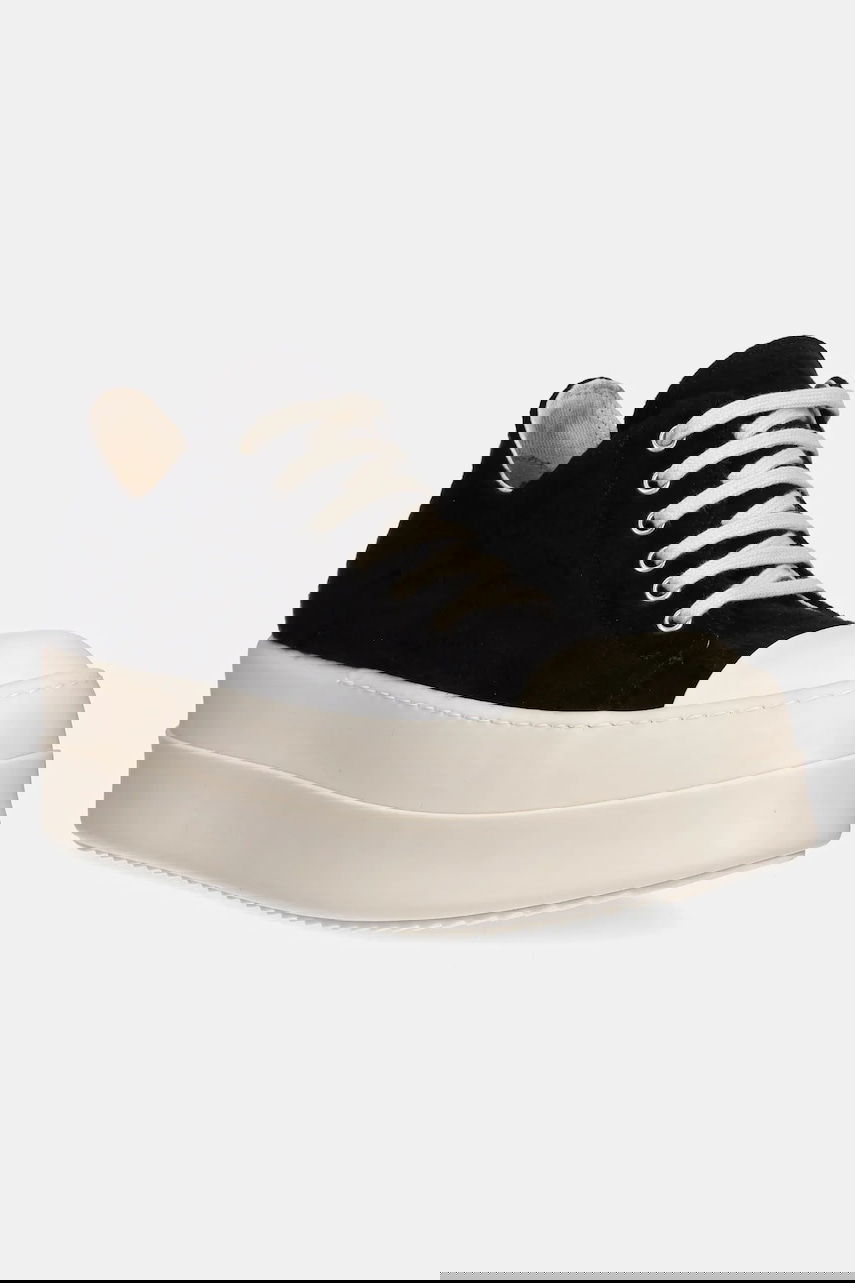 Кецове и обувки Rick Owens Rick Owens DRKSHDW Double Bumper Low Черно | DS02E7832.BMO, 0