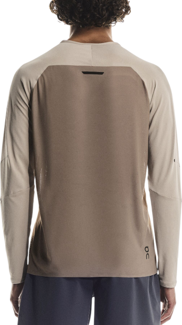 Тениска On Running Performance Long-Sleeve T-Shirt with DRYTEC Бежово | 1me10243153, 1