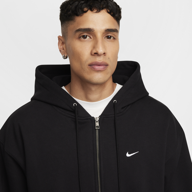 Суитчър Nike Solo Swoosh Full-Zip Hoodie Черно | FZ1165-010, 2