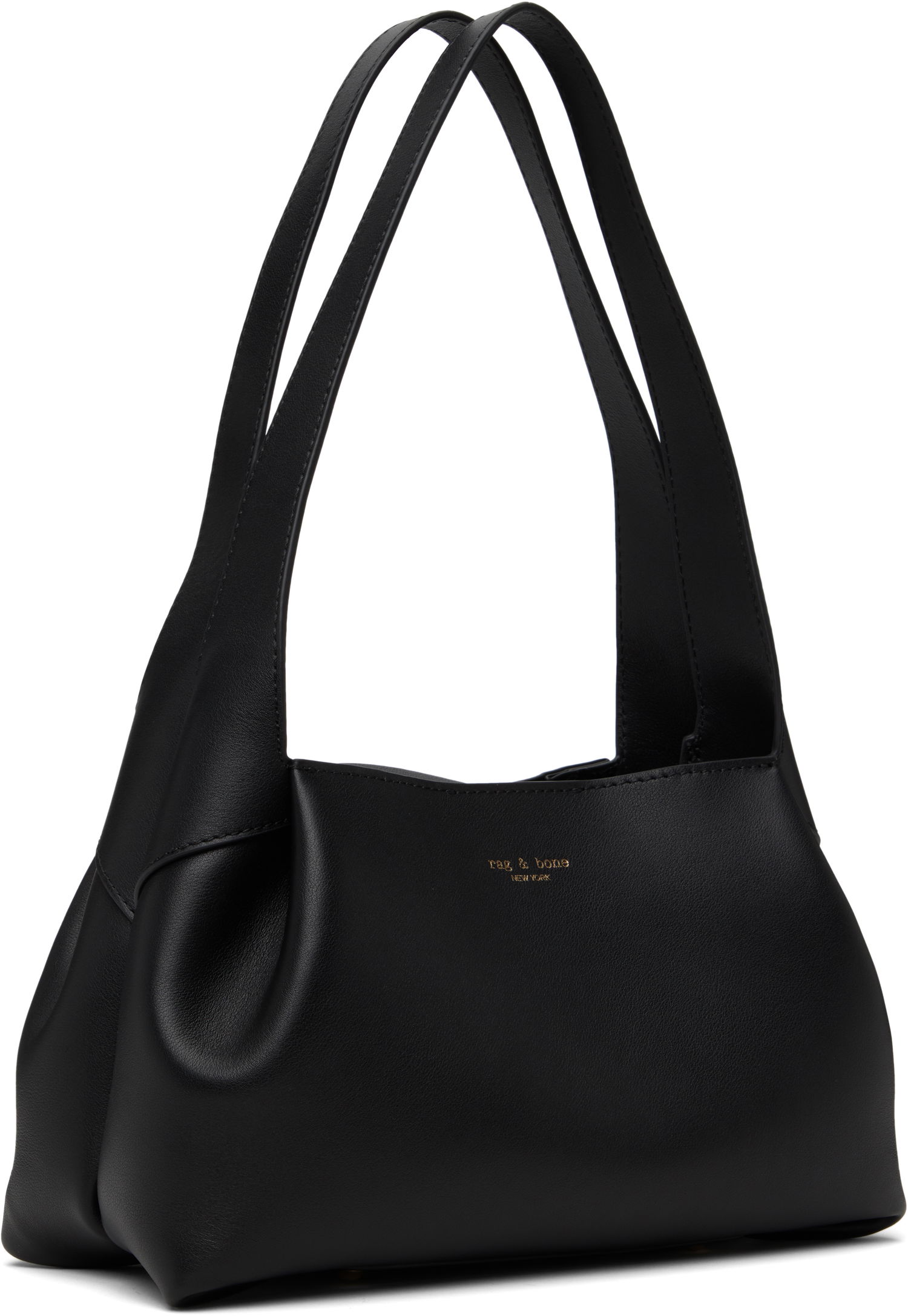 Дамска чанта rag & bone Rag & Bone Slade Calf Leather Shoulder Bag Черно | LE101108, 1