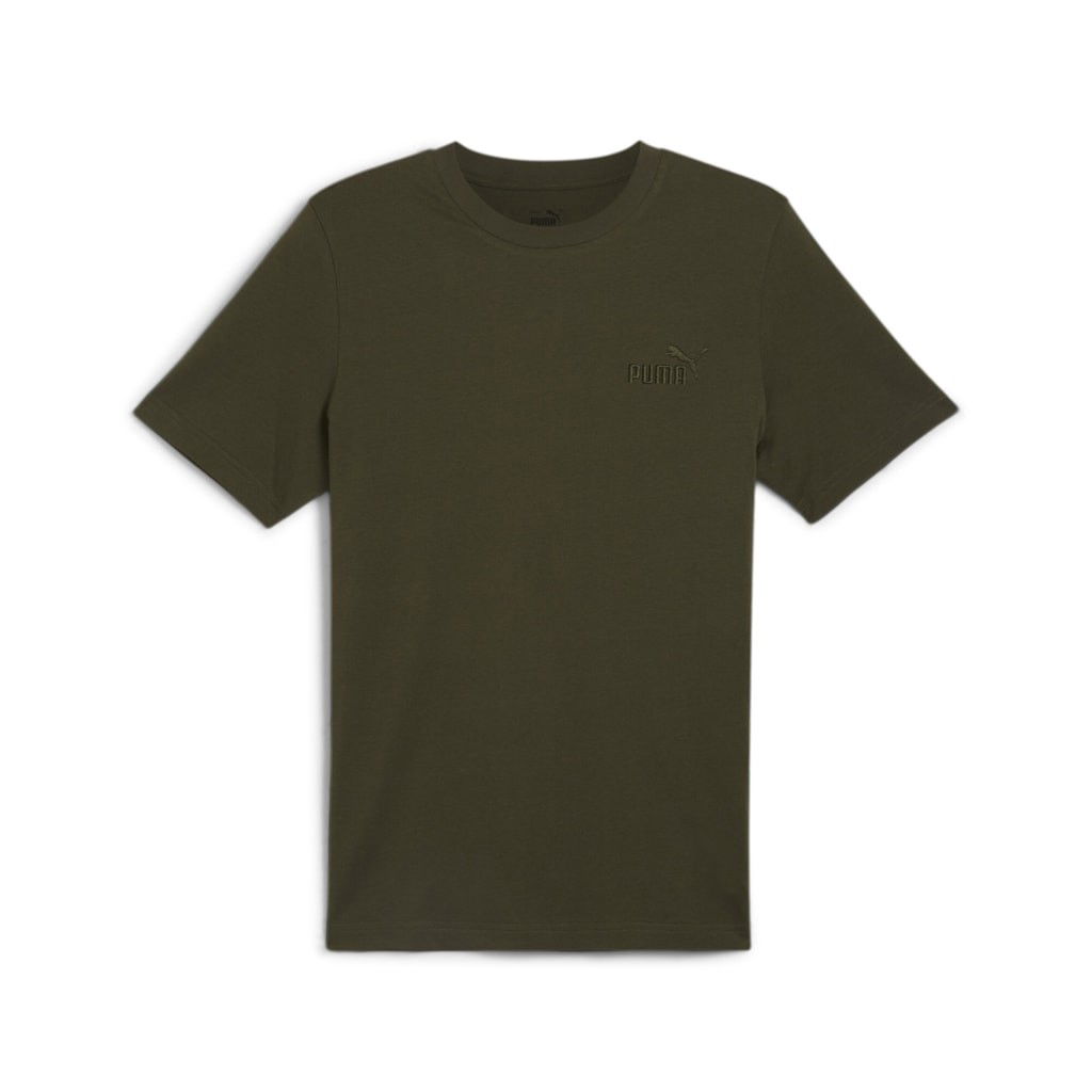 Тениска Puma Men's Embroidered Logo T-Shirt Зелено | 681891-70, 0