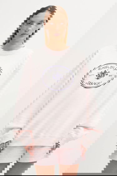 Суитчър Sporty & Rich Eden Crest Embroidered Sweatshirt Розово | ST07160621P140, 0