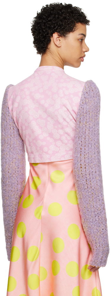 Pокля ERL ERL Floral Cropped Jacket Розово | ERL06J103, 2