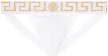 гащички Versace Greca Border Jockstrap Бяло | AUU01017_1A10011, 0