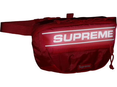 Чанта за кръста Supreme 3D Logo Waist Bag Червено | FW23B6-RED, 3