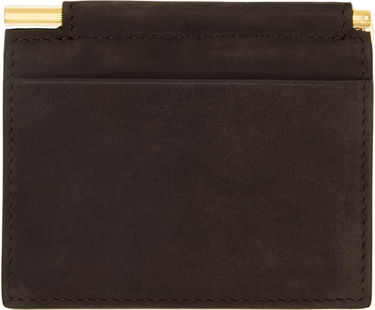 Портфейл Tom Ford Tom Ford Nubuck Folding Money Clip Card Holder Кафяво | Y0340-LCL449G, 3