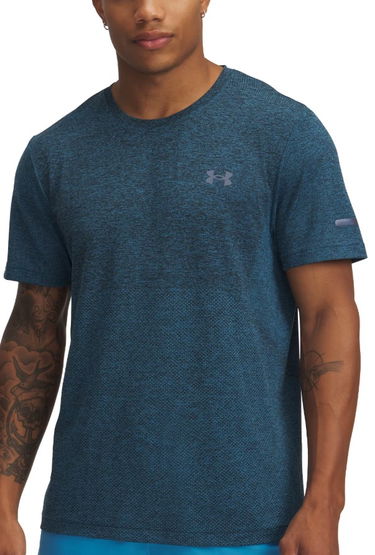 Тениска Under Armour Under Armour Seamless Stride Short Sleeve T-Shirt Синьо | 1375692-452, 0