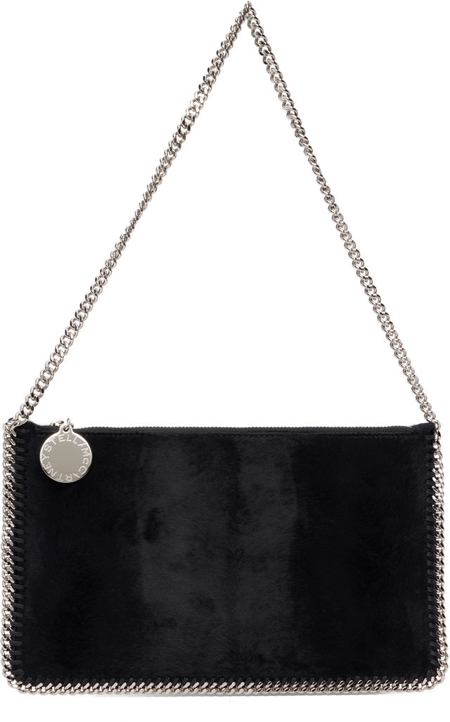 Stella McCartney Falabella Brushed Velvet Chain Pochette