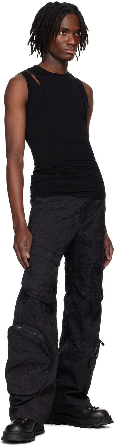Потник HELIOT EMIL Heliot Emil Eudaimonia Double Layered Tank Top Черно | PRESS25_M_09_130_BLK01, 3