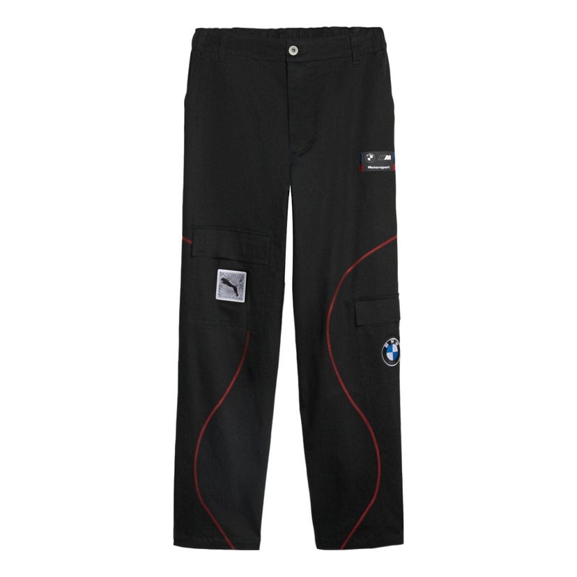 Карго панталони Puma BMW M Motorsport Garage Crew Pants Черно | 621028-01
