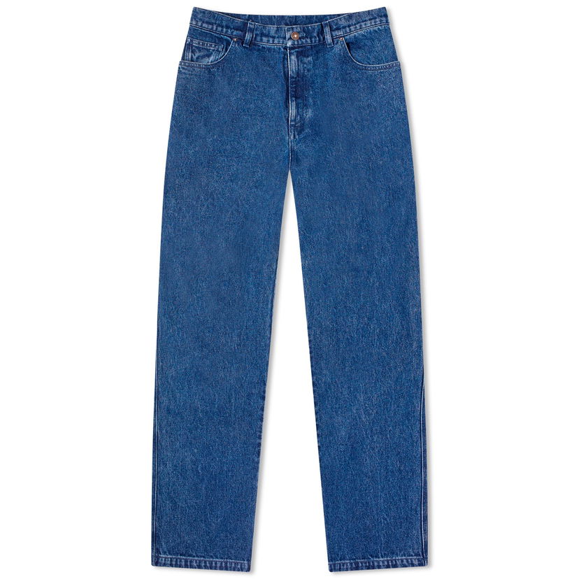 Дънки Sky High Farm Logo Jeans Синьо | SHF05P008-BLU