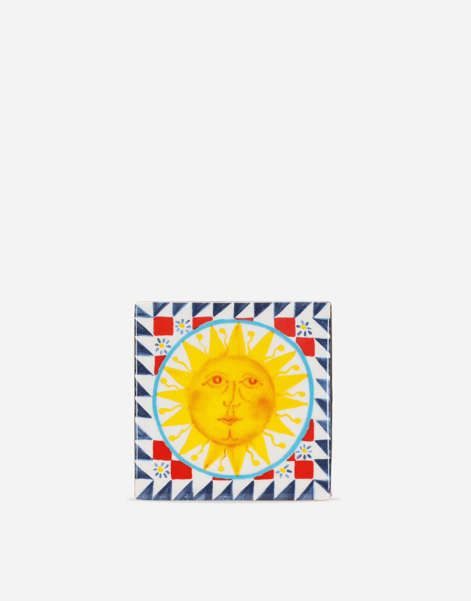 Домашен декор Dolce & Gabbana Porcelain Coaster with Sun Print Многоцветен | TC0072TCAEMUC095, 0