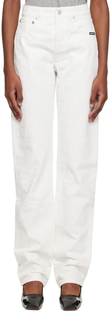 Дънки VETEMENTS Monogram Jeans Бяло | VL14PA300W, 0