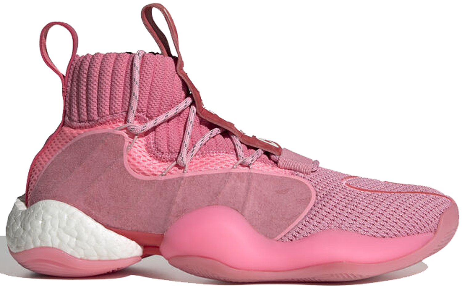 Кецове и обувки adidas Originals Crazy BYW PRD Pharrell Now is Her Time Pink Розово | EG7723, 0