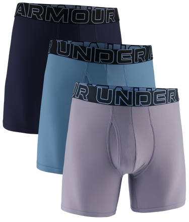 Боксерки Under Armour Under Armour SOLID 6in 3-Pack Boxer Shorts Многоцветен | 1383884-024, 0