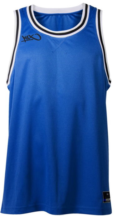 Потник K1X K1X Hardwood Double X Basketball Jersey Синьо | 72000008-4557, 2