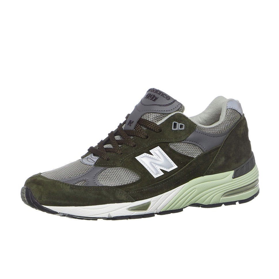 Кецове и обувки New Balance M991 Made in UK Зелено | M991OLG, 1
