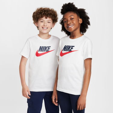 Тениска Nike Sportswear Big Kids T-Shirt Бяло | FZ5178-100, 2