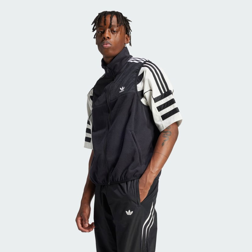 Жилетка adidas Performance Adicolor 3-Stripes Microfleece Черно | IZ4799