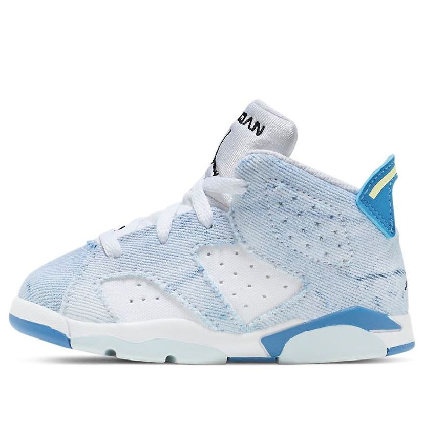 Кецове и обувки Jordan Air Jordan 6 Retro Washed Denim Синьо | DX6177-100