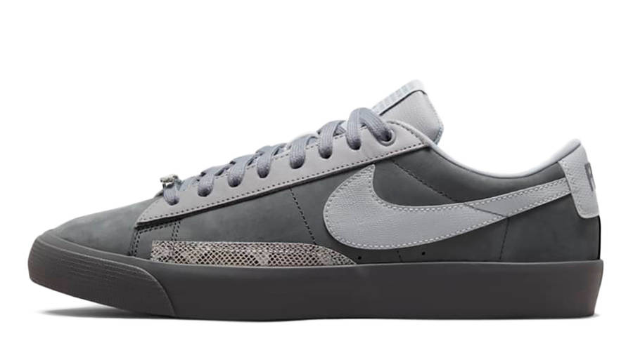 Кецове и обувки Nike SB FPAR x Nike SB Blazer Low "Cool Grey" Сиво | DN3754-001, 0