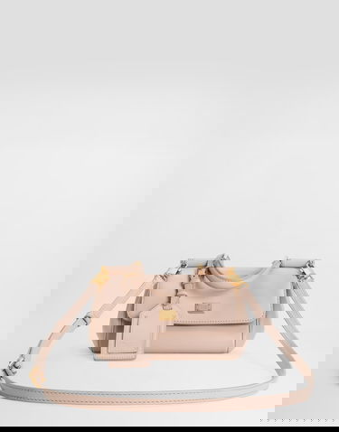 Чанта през рамо Dolce & Gabbana My Sicily Structured Top Handle Shoulder Bag Розово | BB7864B732180095, 0