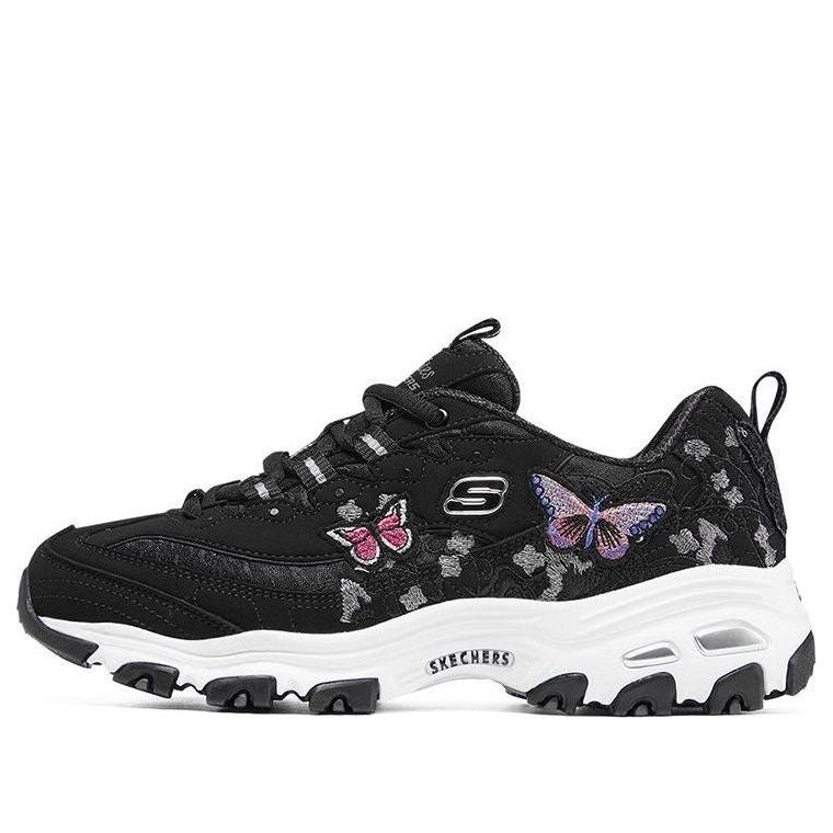 Кецове и обувки Skechers D'Lites Butterfly Черно | 149908-BLK
