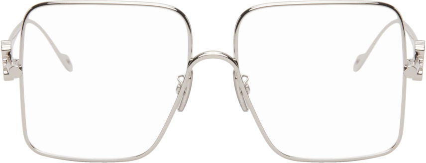 Слънчеви очила Loewe Square Glasses Металик | LW50038U@56016 192337093227, 0